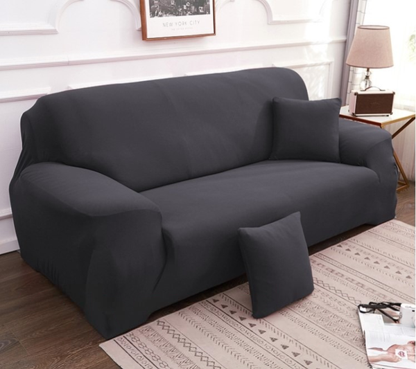 Изображение товара Чехол на 3-х местный диван Mio Tesoro С наволочкой 190-230см / TBD076162903P (серебристо-серый)