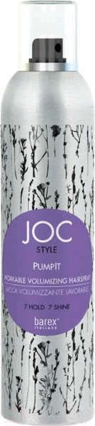 Изображение товара Лак для укладки волос Barex Joc Style Pumpit Для придания объема (300мл)