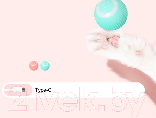 Изображение товара Игрушка для кошек Pet Paws TBD0603310801A (розовый)