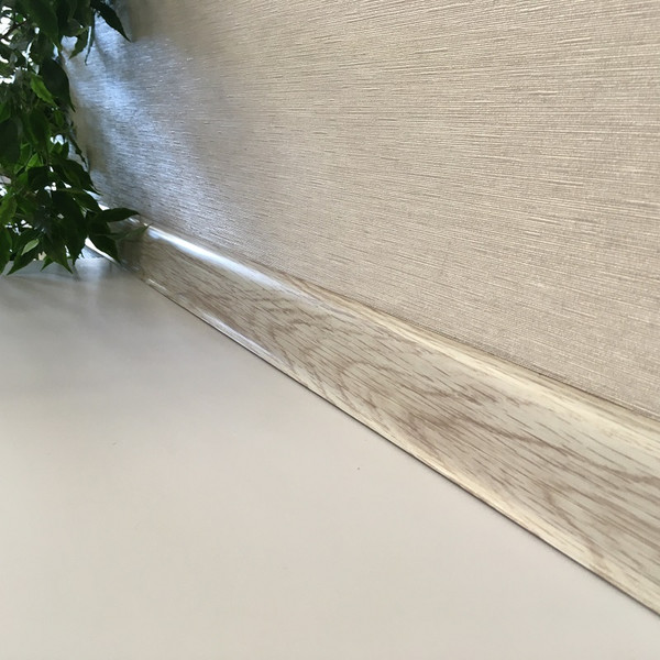 Изображение товара Плинтус LinePlast ПВХ 58мм L069 (2.2м, сосна отбеленая)