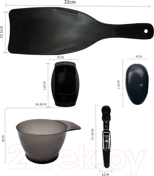 Изображение товара Набор парикмахерских аксессуаров Beauty Sculpt TBD05719007