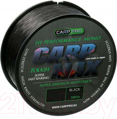 Изображение товара Леска монофильная Carp Pro Black Carp 1000M / CP3710-035 (0.35мм)