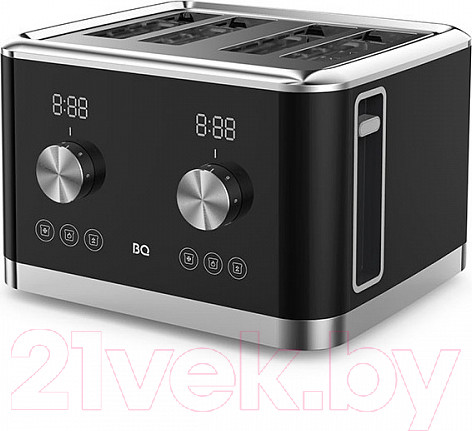 Изображение товара Тостер BQ T4000 (черный/стальной)