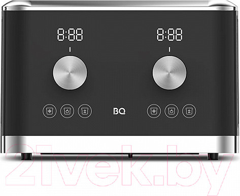 Изображение товара Тостер BQ T4000 (черный/стальной)