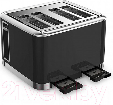 Изображение товара Тостер BQ T4000 (черный/стальной)