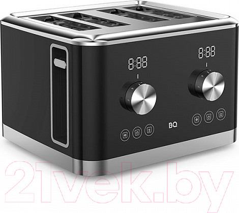 Изображение товара Тостер BQ T4000 (черный/стальной)