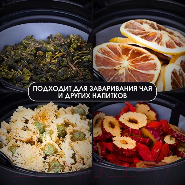 Изображение товара Капельная кофеварка BQ CM7000 (черный/розовое золото)