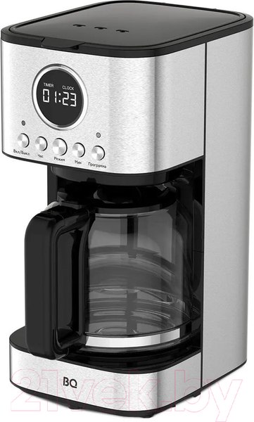 Изображение товара Капельная кофеварка BQ CM1007 (стальной/черный)