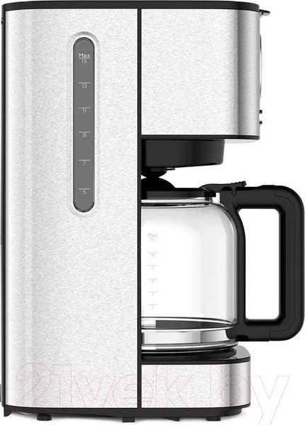 Изображение товара Капельная кофеварка BQ CM1007 (стальной/черный)