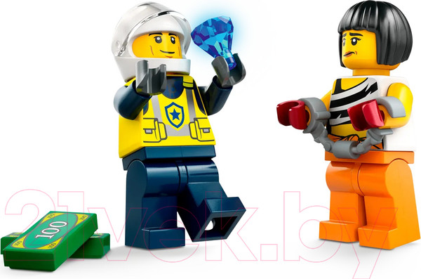 Изображение товара Конструктор Lego City Police Car and Muscle Car Chase 60415 