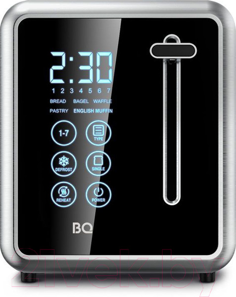 Изображение товара Тостер BQ T4002 (черный/стальной)