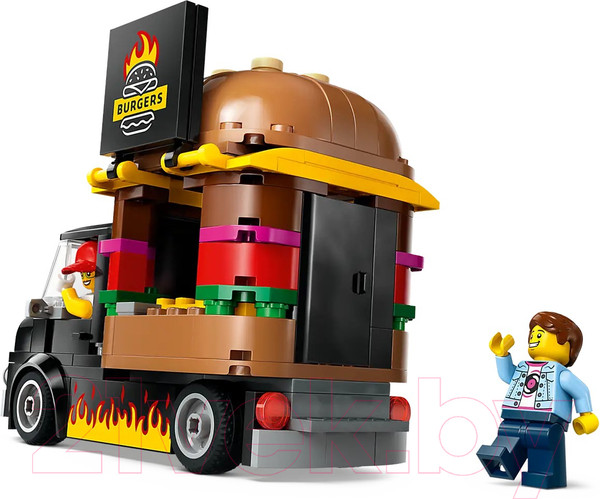 Изображение товара Конструктор Lego City Vehicles Грузовик-бургер 60404