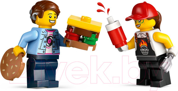 Изображение товара Конструктор Lego City Vehicles Грузовик-бургер 60404