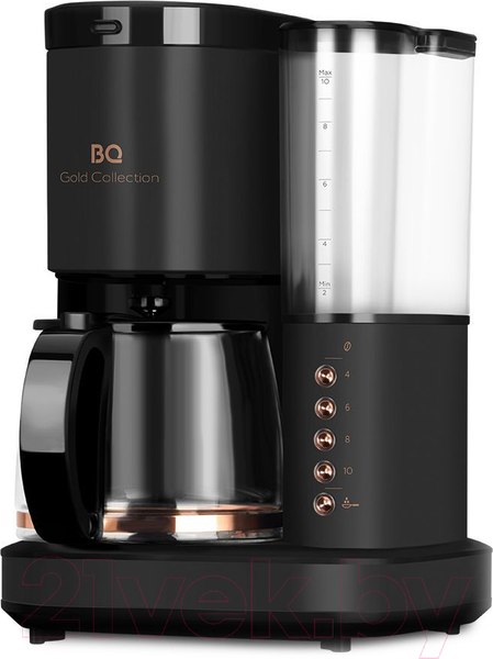 Изображение товара Капельная кофеварка BQ CM7002 (черный/розовое золото)