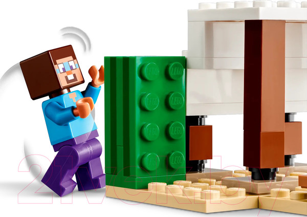 Изображение товара Конструктор Lego Minecraft Экспедиция Стива в пустыню 21251