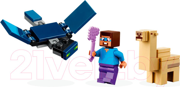 Изображение товара Конструктор Lego Minecraft Экспедиция Стива в пустыню 21251