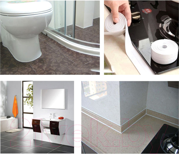 Изображение товара Лента бордюрная самоклеящаяся Sundays Home 60ммx3.35м (белый)