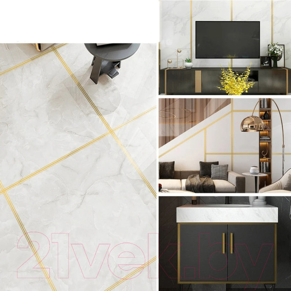 Изображение товара Скотч интерьерный Sundays Home 2.5x500см / TBD0603395501A (золотистый)