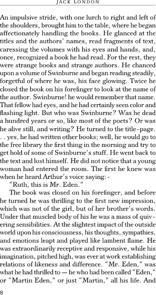 Изображение товара Книга АСТ Martin Eden твердая обложка (Лондон Джек)