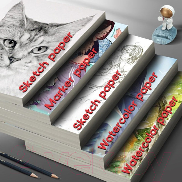 Изображение товара Набор бумаги для рисования Deli EDA005442101