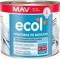 Изображение товара Грунтовка MAV Ecol ГФ-021 (10л, светло-серый)