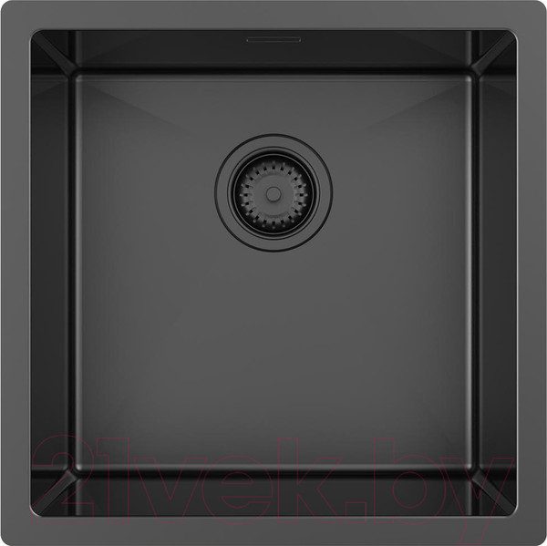 Изображение товара Мойка кухонная ZORG ZRN 4545 Premium PVD Gunblack
