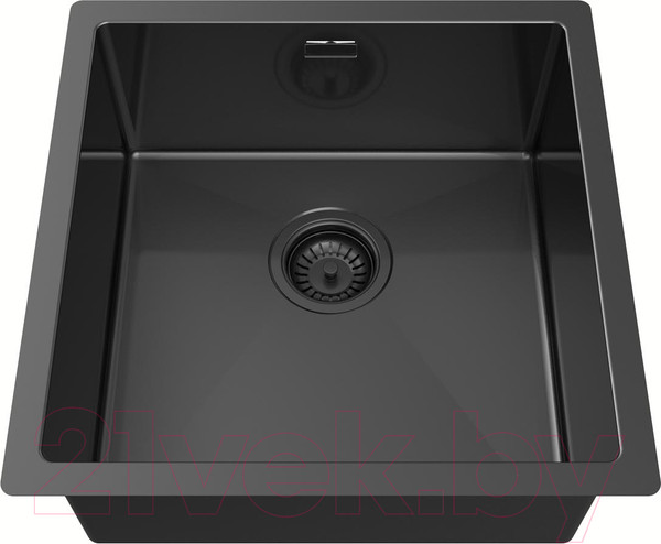 Изображение товара Мойка кухонная ZORG ZRN 4545 Premium PVD Gunblack