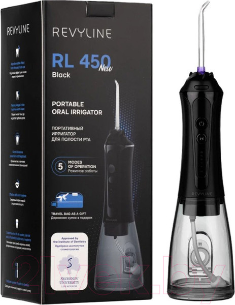 Изображение товара Ирригатор Revyline RL 450 / 7993 (черный)