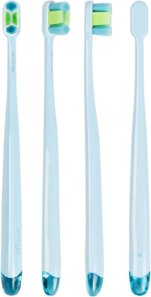 Изображение товара Набор зубных щеток Revyline Perfect Model No.1 DUO / 7879 (персиковый/голубой)