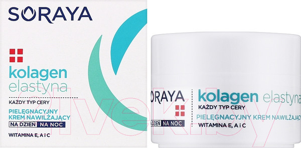 Изображение товара Крем для лица Soraya Collagen + Elastin Жирный против морщин (50мл)