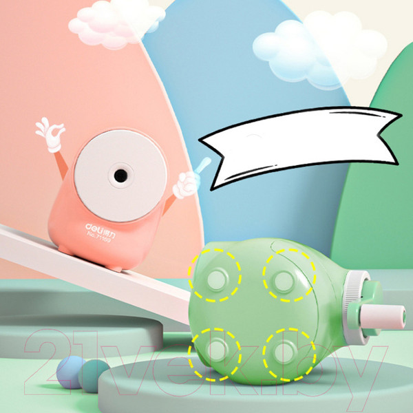 Изображение товара Точилка Deli TBD0601705101C (синий)