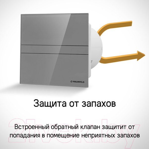 Изображение товара Вентилятор накладной Maunfeld MFE10TGBG