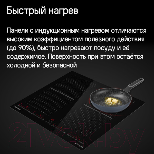 Изображение товара Индукционная варочная панель Maunfeld CVI594SF2BK Inverter