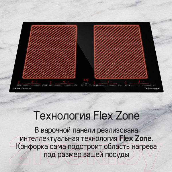 Изображение товара Индукционная варочная панель Maunfeld CVI594SF2BK Inverter