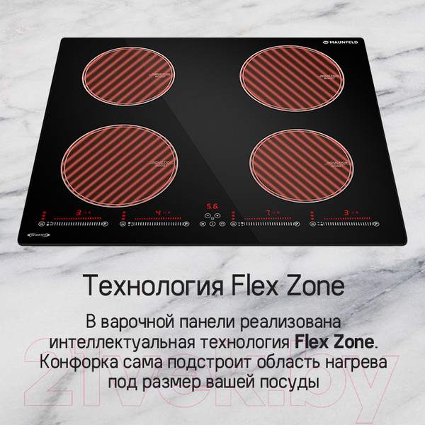 Изображение товара Индукционная варочная панель Maunfeld CVI594SBK Inverter