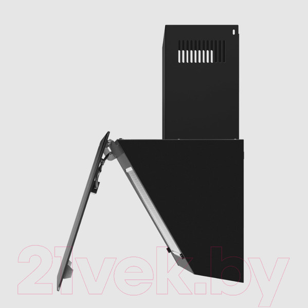 Изображение товара Вытяжка наклонная Maunfeld Eagle 850 90 (черное стекло)