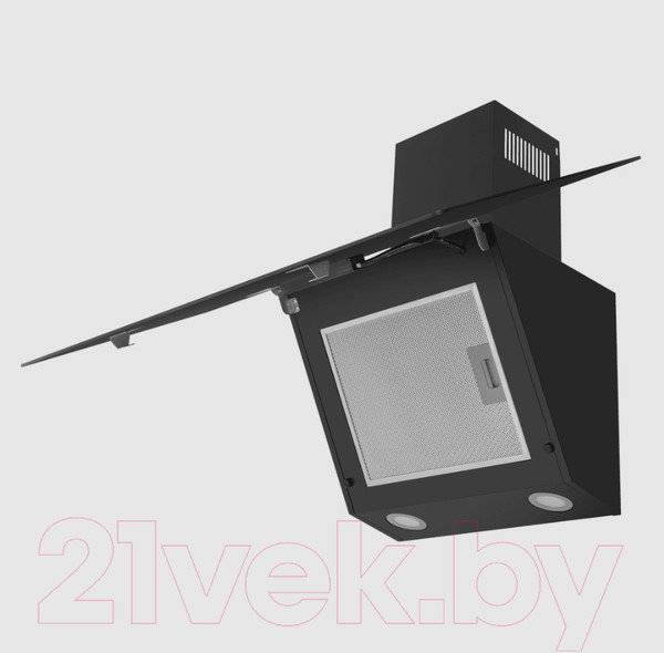 Изображение товара Вытяжка наклонная Maunfeld Eagle 850 90 (черное стекло)