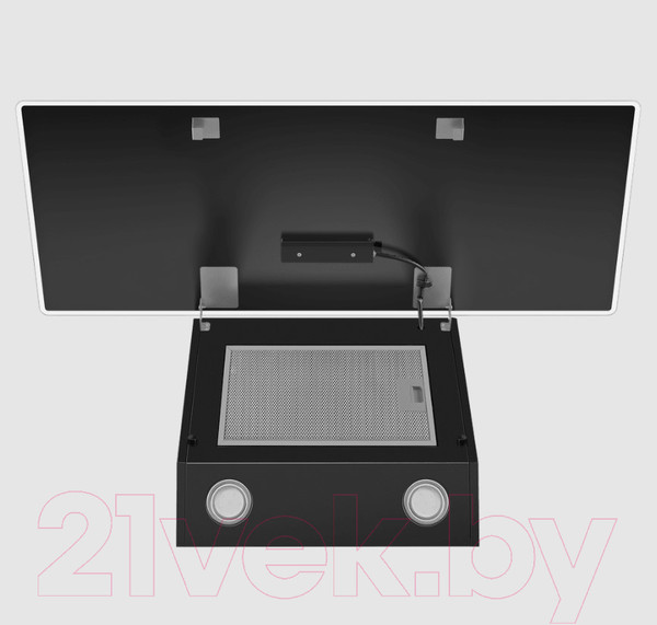 Изображение товара Вытяжка наклонная Maunfeld Eagle 850 90 (черное стекло)