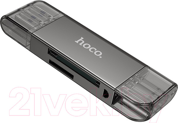 Изображение товара Картридер Hoco HB39 (металлик)