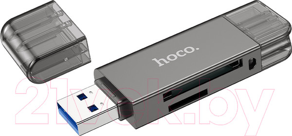 Изображение товара Картридер Hoco HB39 (металлик)