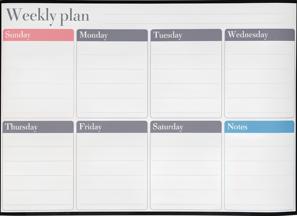 Изображение товара Планинг магнитный Office Shark HDR1202B (черный)