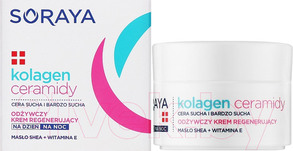 Изображение товара Крем для лица Soraya Collagen + Ceramides Питательный регенерирующий (50мл)