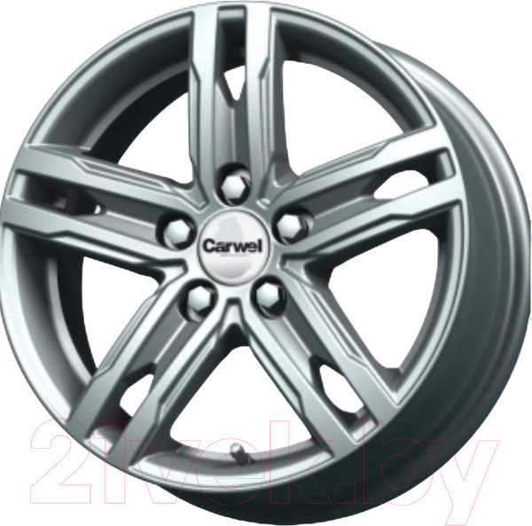 Изображение товара Литой диск Carwel Волга 15x6" 5x100мм DIA 57.1мм ET 38мм SB