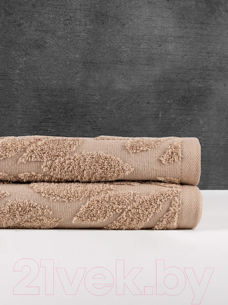 Изображение товара Полотенце Sofi de Marko Flowers 50х90 / Пол-Фл-50х90бж (бежевый)