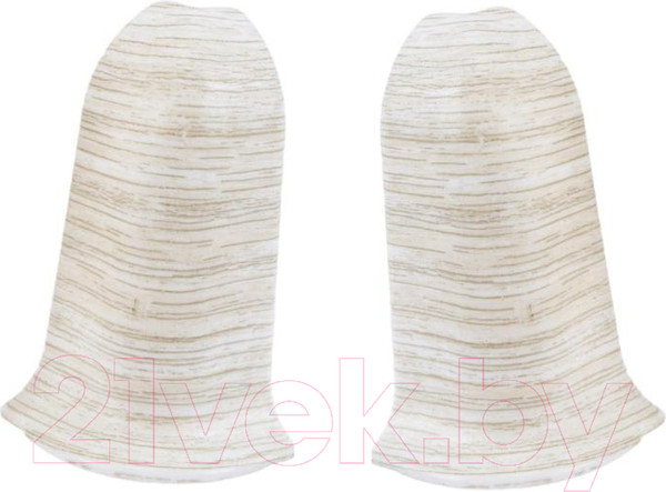 Изображение товара Уголок для плинтуса Ideal Классик 252 Ясень белый с крепежом (5.5см, 2шт, флоупак, наружный)