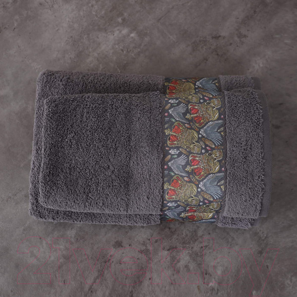 Изображение товара Полотенце Sofi de Marko Hamlet 50х90 / Пол-ГМ-50х90ан (антрацитовый)