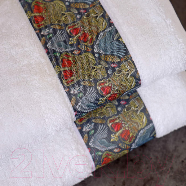 Изображение товара Полотенце Sofi de Marko Hamlet 50х90 / Пол-ГМ-50х90бл (белый)