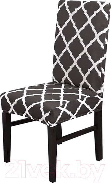 Изображение товара Чехол на стул Mio Tesoro Универсальный / TBD0422786201M (черный)