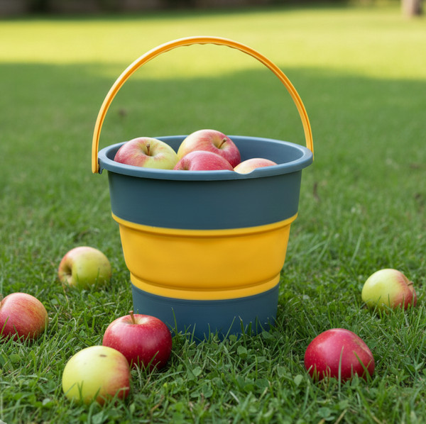 Изображение товара Складное ведро Sundays Среднее / TBD0603930501A (10л, темно-синий)