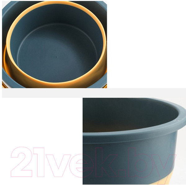 Изображение товара Складное ведро Sundays Среднее / TBD0603930501A (10л, темно-синий)